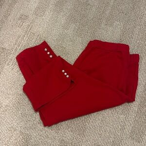 Quacker Factory Dream jeans capri pants size large